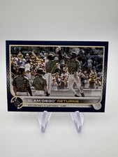 2022 Topps Series 1 Slam Diego Returns Royal Blue Parallel #125 Padres Tatis Jr.