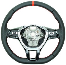 VW Golf 7 Touran Tiguan Sharan Caddy Passat B8 Lenkrad Lederlenkrad neu bezogen