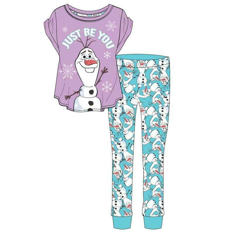 Disney pyjamas Olaf frozen pyjamas womens 10 12 14 16 18 20 22 ladies