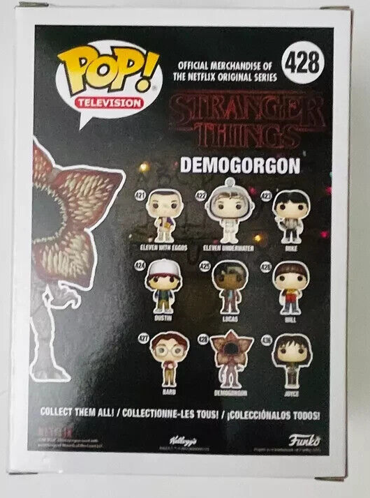 Funko Pop! TV: Stranger Things - Demogorgon (CHASE) #428 | eBay