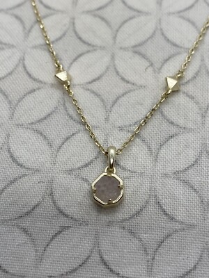 Kendra Scott Nola Iridescent Drusy Necklace Iridescent Drusy