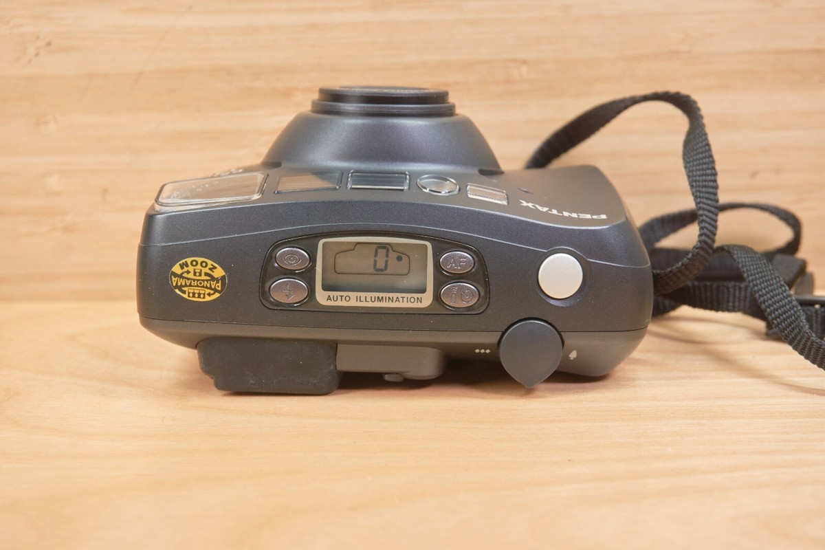 Pentax Espio 140 Point and Shot 35mm Film Camera, Pentax Zoom Lens