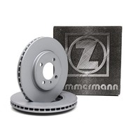 Zimmermann Bremsscheiben Satz FüR BMW 3Er E30 316-325I 324D/Td Mit ABS Z1 Vorne