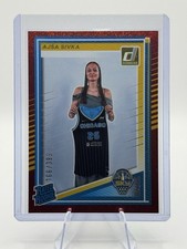 💥 2025 WNBA Panini Donruss - Ajsa Sivka #93 Red Shimmer 166/399 - Chicago Sky