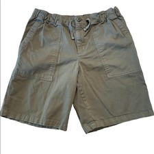 Polo Ralph Lauren Boys Size 16 Olive Green Drawstring Chino Shorts