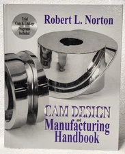 Cam Design and Manufacturing Handbook 2002 Hardcover Robert L. Norton w/CD