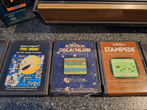 Atari 2600 4-Switch Console Bundle with Games Modern TV Ready TESTED WORKING - Bild 3 von 10