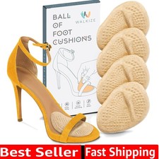 Comfortable Metatarsal Pads - 2 Pairs of Ball of Foot Cushions for All-Day Wear