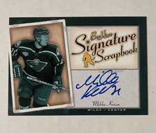 2005/06 Mikko Koivu UD Bee Hive Auto Autograph Minnesota Wild RC Rookie Year