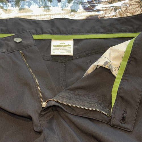 Kathmandu Hose Herren XL grau Trekking wasserabweisend schwarz Neuseeland Wandern - Bild 5 von 19