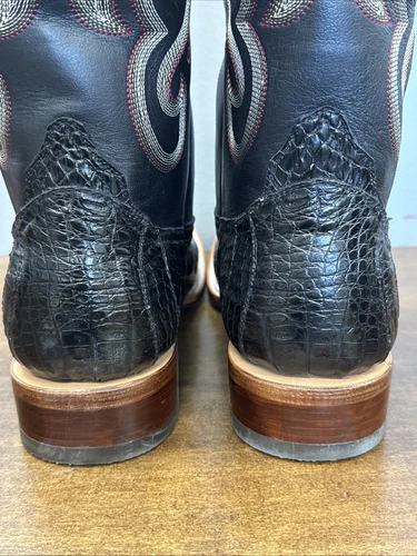 ❤️ Botas de Colección Don Cuco’s Vaquero Occidental Personalizadas Piel de Cocodrilo EE. UU. 12 - Imagen 3 de 17