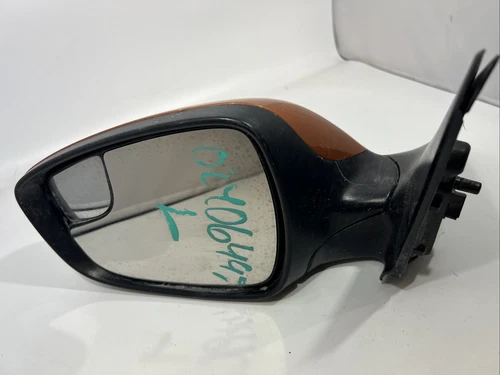 2012-2014 HYUNDAI VELOSTER OEM LEFT HAND LH DRIVER SIDE MIRROR POWER ORANGE 