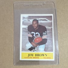 Topps 1964 Topps Jim Brown #30 Cleveland Browns Football Trading Card