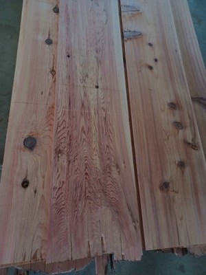 Cedar, Western Red -Planed 3/4in thick 1x2, 1x4, 1x6, 1x8, 1x10, 1x12, 1x14+