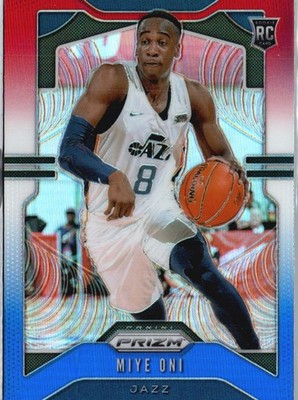 2019-20 Panini Prizm #300 Miye Oni Prizms Red White and Blue