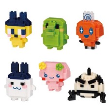 Nanoblock Mini Nano TMGC Tamagotchi BOX NBMC 79S all 6 sets Full set