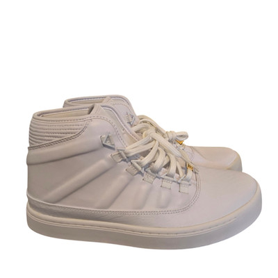 Jordan Westbrook 0 Prm Triple White Leather Sneakers Size 8.5