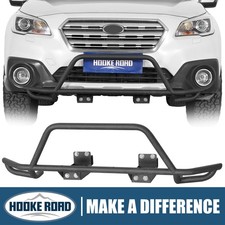 Hooke Road Steel Tube Front Bumper Light Rally Bar For Subaru Outback 2015-2019