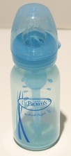 Dr. Brown's Baby Bottle Standard Anti-Colic Blue 4oz Size 1