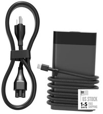 Slim 65W USB-C Charger Compatible with HP Elitebook, Spectre, Envy, ProBook,