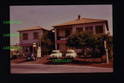 Dia Hotel Belvedere Aix-en-Provence VW Käfer 1960 Rotstich