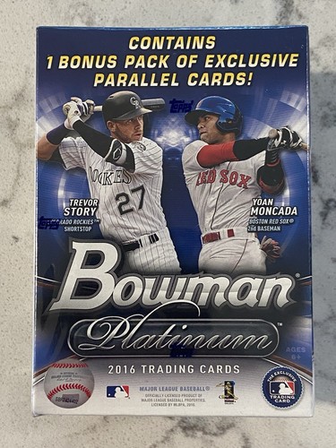 Blaster Box 2016 Bowman Platinum card