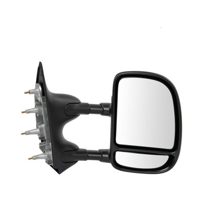 #ad #ad Ford Passenger Right Manual Dual Arm Telescoping Mirror Black Textured FO1321238 $287.99