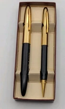 Vintage Eversharp Pen & Pencil Set Sondik & Co Advertising In Box