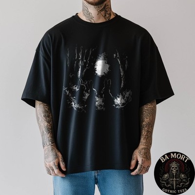 Bunny Rabbits Alt Goth Dark Grunge Creepy Cute Horror Forest T-Shirt
