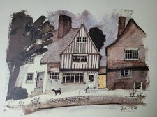Graham Clarke 1984 Print (Staplehurst, Kent)