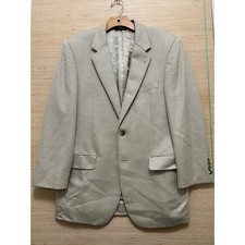 Jos A Bank Signature Collection Mens Tan Herringbone Blazer Sport Coat Jacket