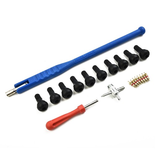 Comprehensive 23 Piece Valve Tool Kit for Tire Repairs and Maintenance - Picture 8 of 12