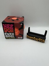 Nee Doh Needoh Fuzz Ball Velvet Squeeze Stress Fidget Sensory Toy TikTok Orange