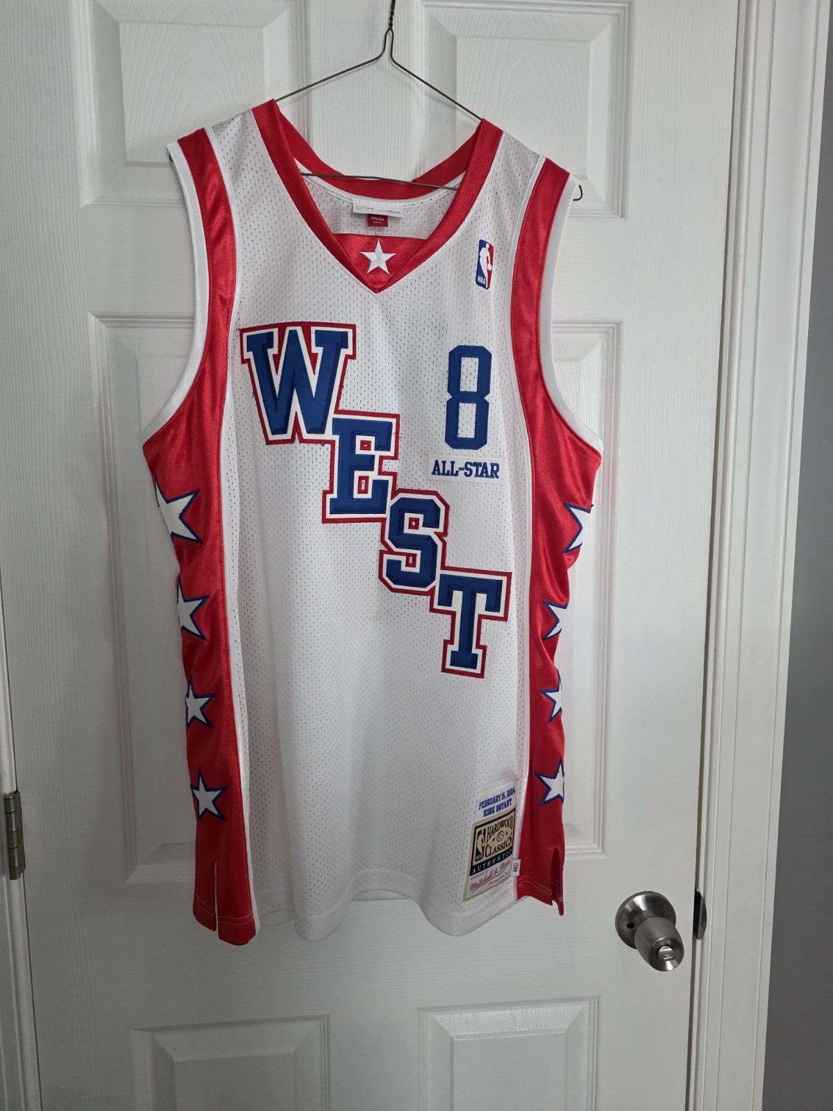 Authentic Mitchell & Ness Kobe Bryant 2004 NBA All-Star Game Jersey Sz 44 Large 