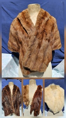 Vintage Furs - Stolls, Wraps & Pieces In Assorted Colors & Assorted Types Of Fur