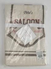 Personalized Bar Towel Set of 2 - Pete's Saloon