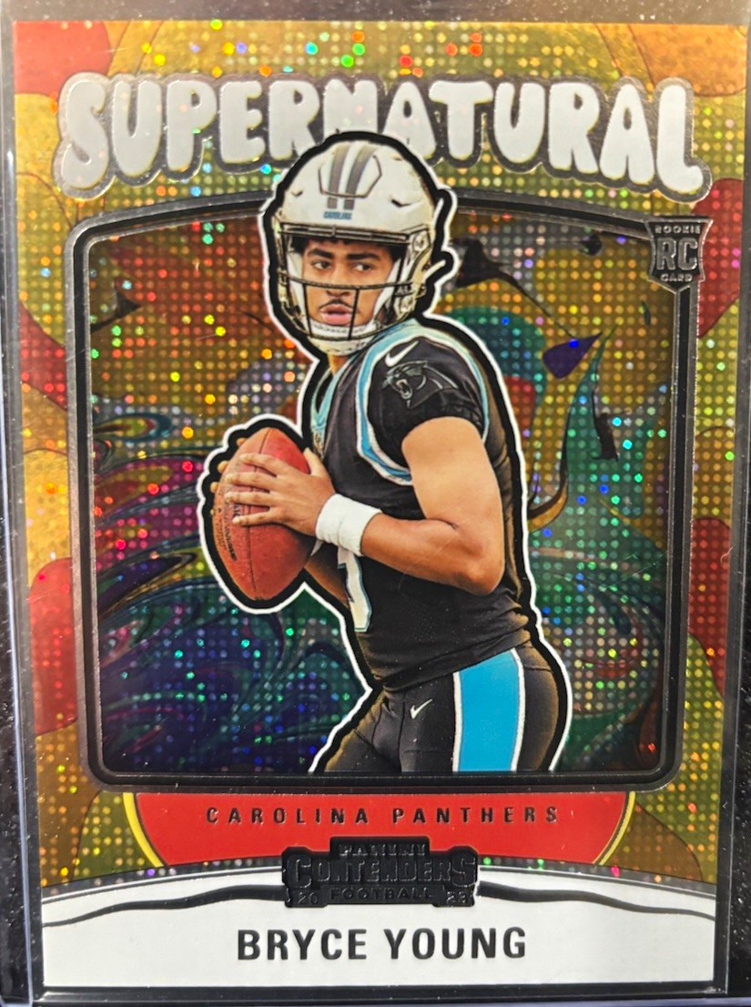 Panini 2023 Contenders Football Bryce Young Carolina Panthers RC Supernatural #3
