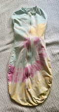 Happiest Baby Sleepea Swaddle XL Sack Sleep Sack Unisex Tie Dye