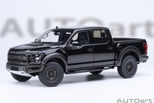 1:18 AUTOART 2019 Ford F-150 Raptor Supercrew (Agate Black) AA72947
