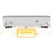 Accurail HO Scale Pennsylvania PRR ACF 3-Bay Covered Hopper Kit Built 2016 (G)