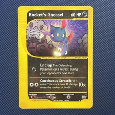 Pokemon Vintage Rocket's Sneasel 5/9 Wotc Best of Game Series Promo 2003 on eBay