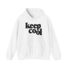 Keep Cool Graphic Hoodie Heavy Blend™ NEW Sweatshirt