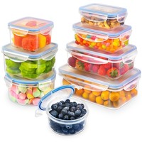 Frischhaltedosen Set Vorratsdosen Luftdicht Auslaufsicher Bpa-Frei 8 StüCk 1,5L