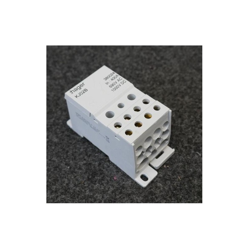 Répartiteur électrique unipolaire 400A isolé pour sécuriser vos câblages