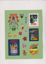 STICKERS LOT STRANGER THINGS CHRISTMAS LOT