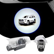 2PCS LED Car Door Projector Courtesy Lights Ghost for Sequoia 2008-present