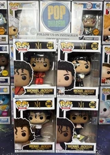 Funko POP! Rocks: Michael Jackson Set #346-359-360-383
