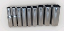 Craftsman Usa 9pc 14 Drive Sae Deep Socket Set 732-916 12pt No Skips Vintage Craftsman Usa 9pc 14 Drive Sae Deep Socket Set 732-916 12pt No Skips Vintage