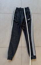 Sporthose Jogginghose schwarz wei&szlig; Adidas Gr&ouml;&szlig;e XXS