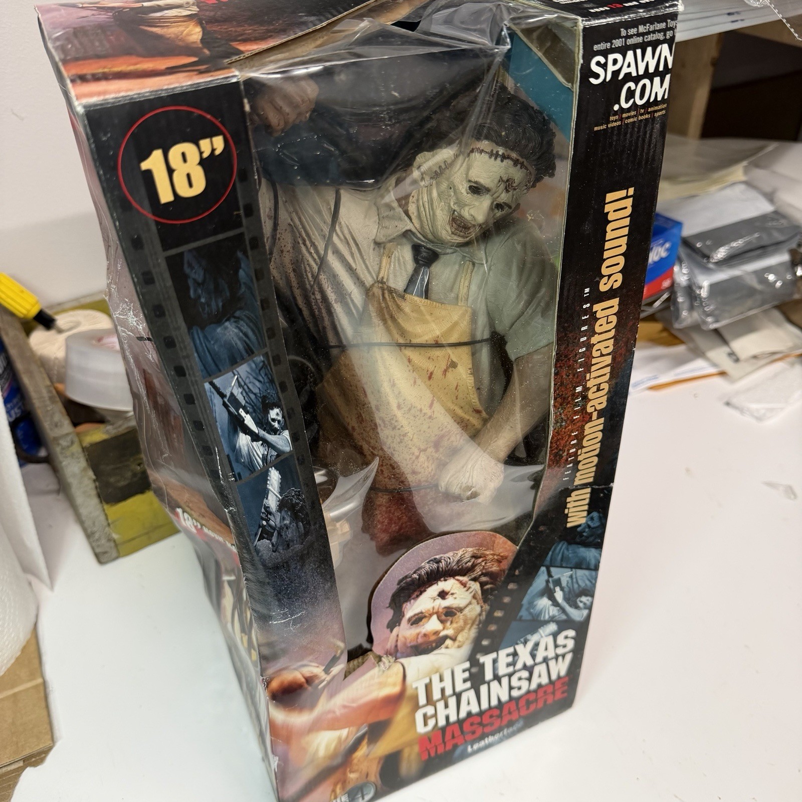 McFarlane Toys TEXAS CHAINSAW MASSACRE 18" LEATHERFACE Movie